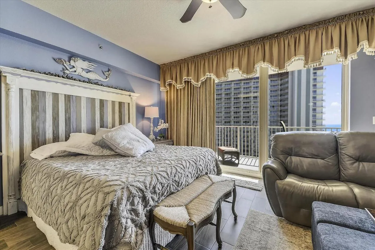 Shores Of Panama 1206 - Amazing Studio, Free Fun! Sleeps 3, Romantic Condo Panama City Beach